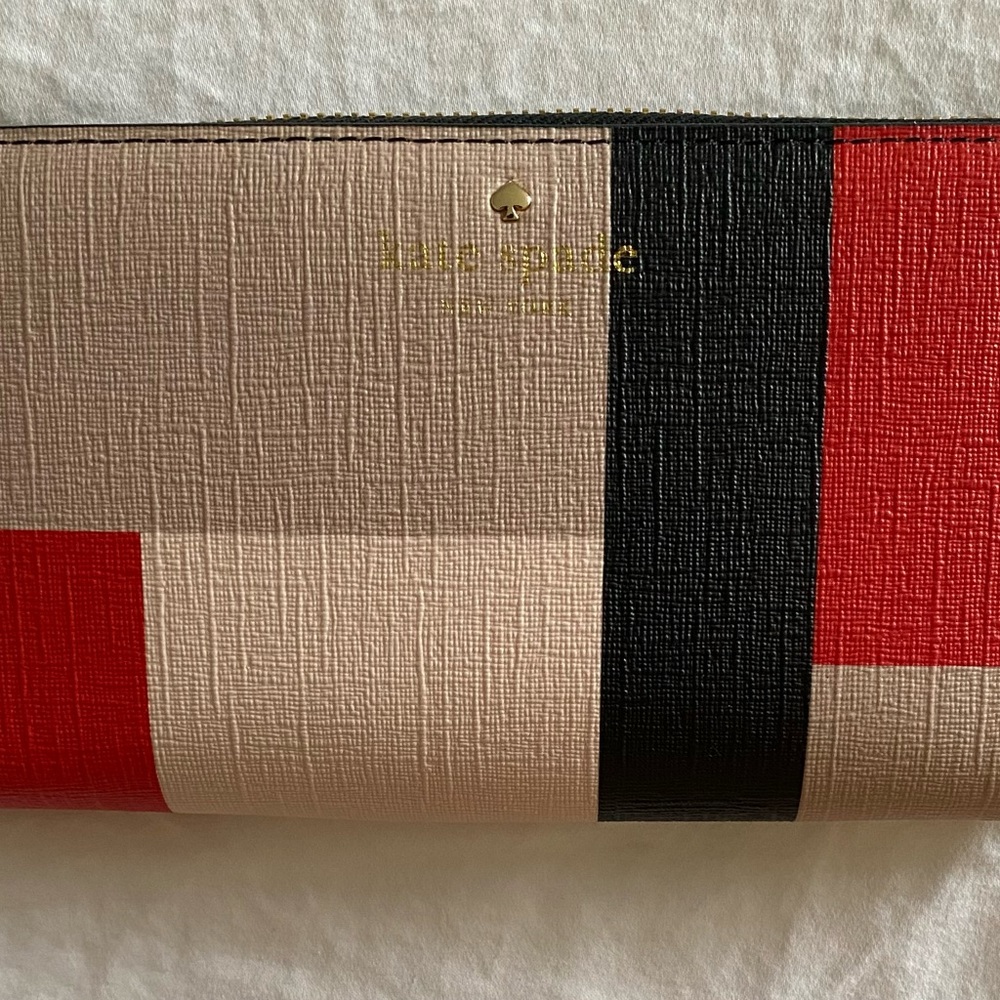 NWOT Kate Spade Color Block Wallet - Picture 2 of 7